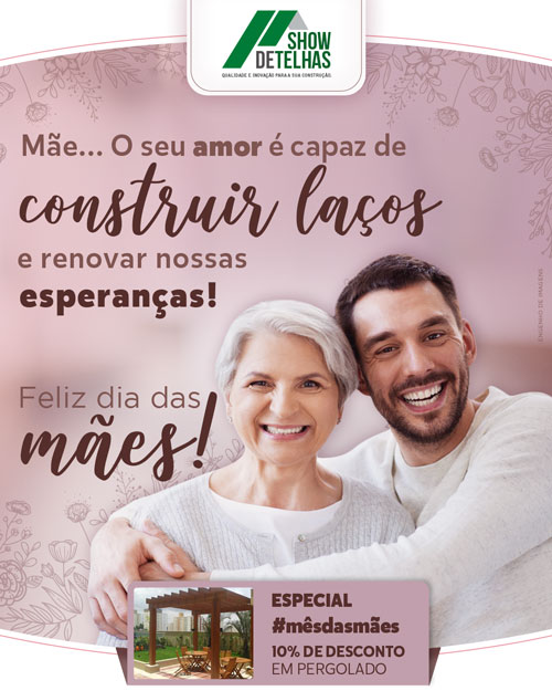 Feliz dia das mães!