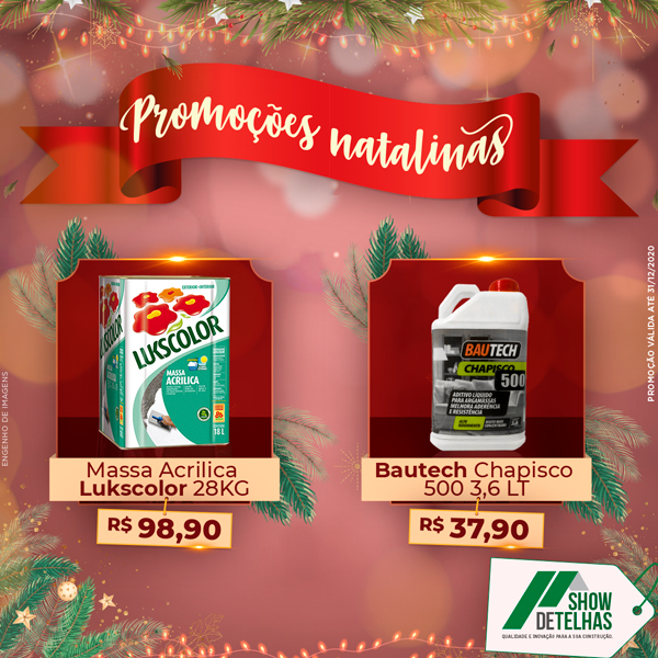 Promoções natalinas!