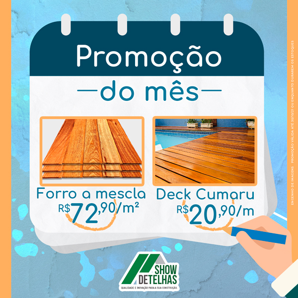 Outubro chegou! Confira as nossas promoções do mês