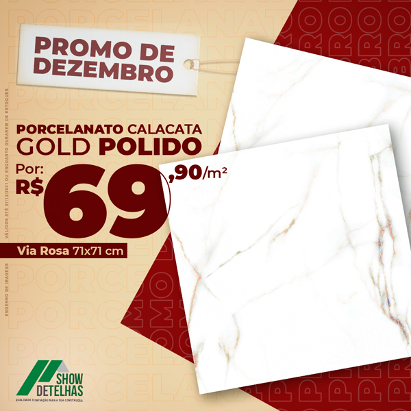 Promoção de dezembro na Show de Telhas!