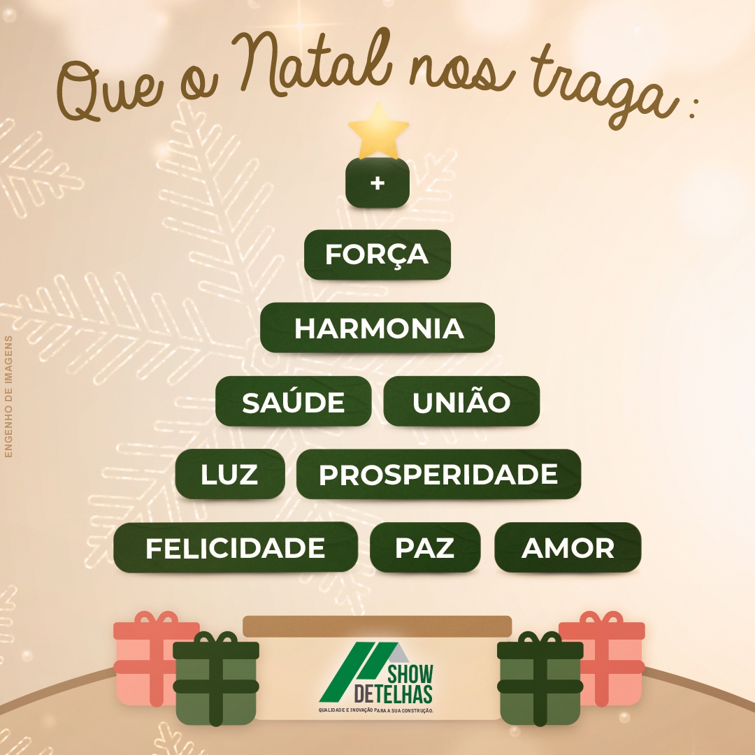 Que o Natal nos traga...