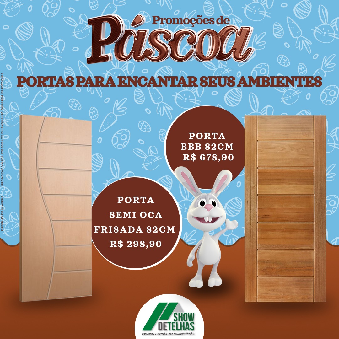 PROMOÇÕES DE PÁSCOA!!! 