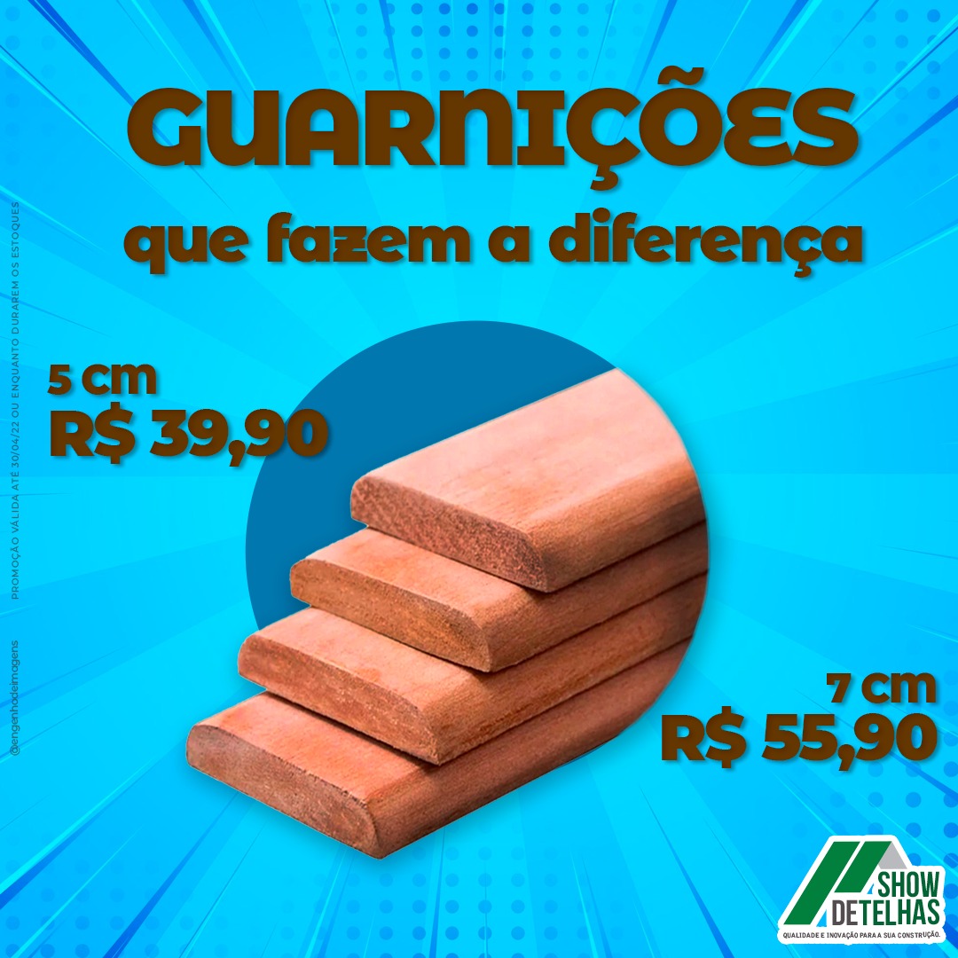 GUARNIÇÕES QUE FAZEM A DIFERENÇA! 