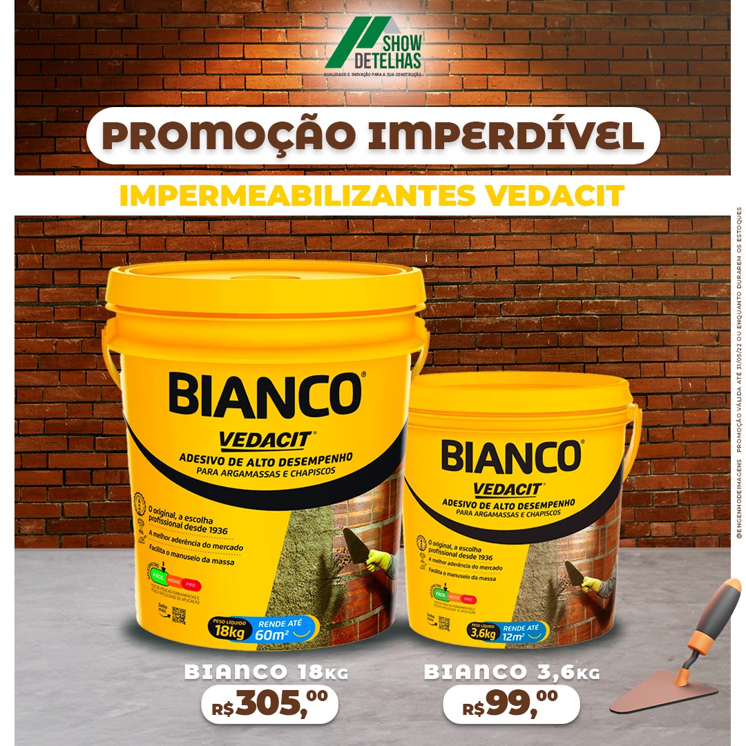 A SHOW DE TELHAS preparou 2 OFERTAS INCRÍVEIS para você