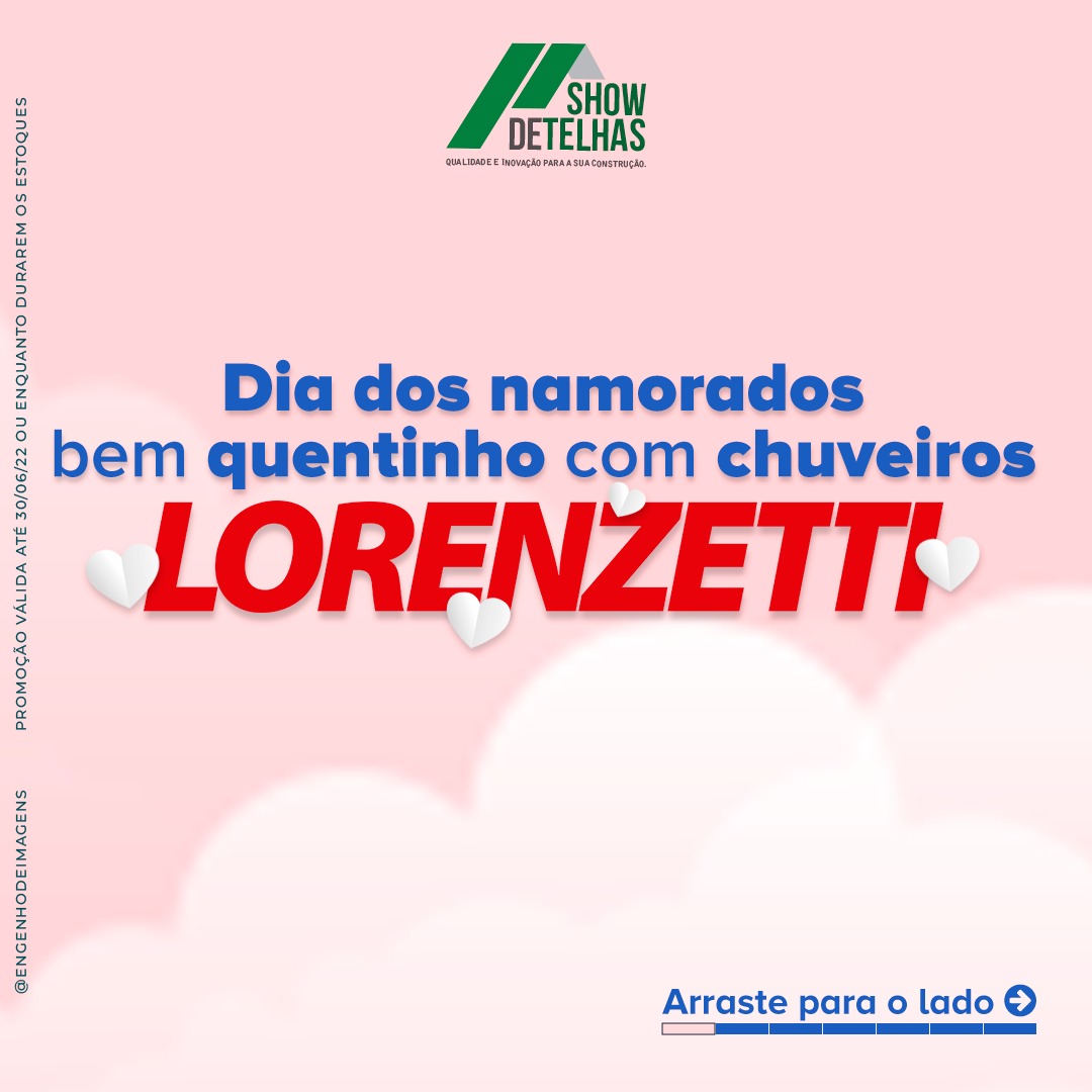 DIA DOS NAMORADOS bem QUENTINHO com CHUVEIRO LORENZETTI!