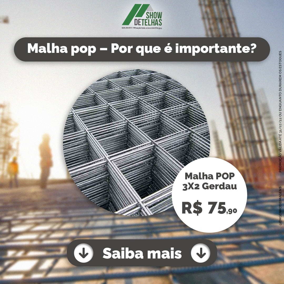 Você sabe da importância da MALHA POP em PROJETOS de ENGENHARIA? 