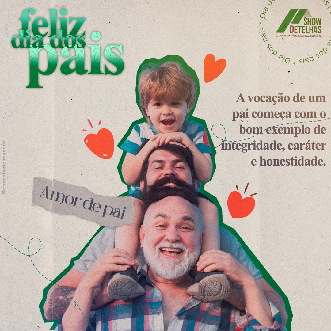 FELIZ DIA DOS PAIS! 