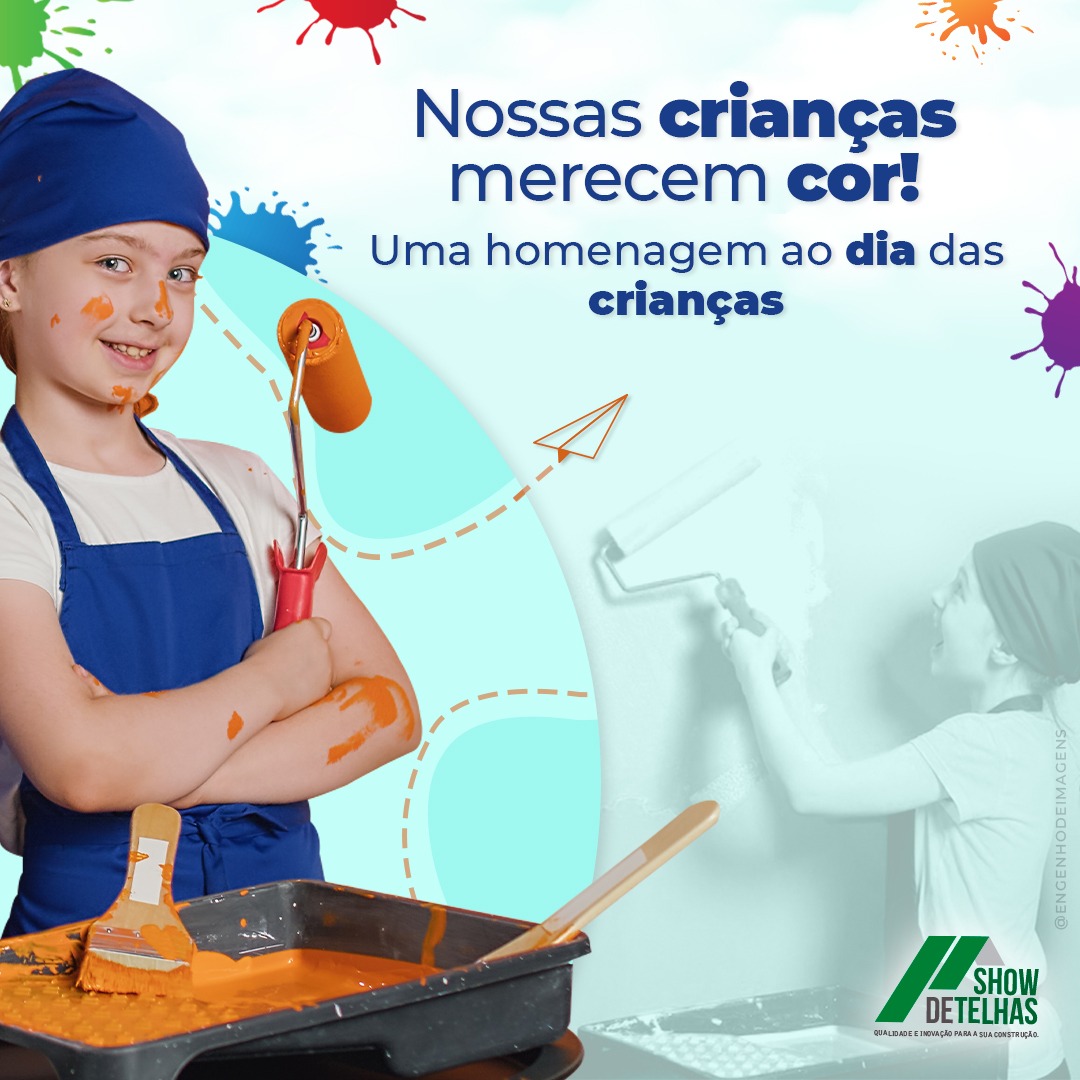 As CRIANÇAS transformam a VIDA, tornando-a mais COLORIDA!