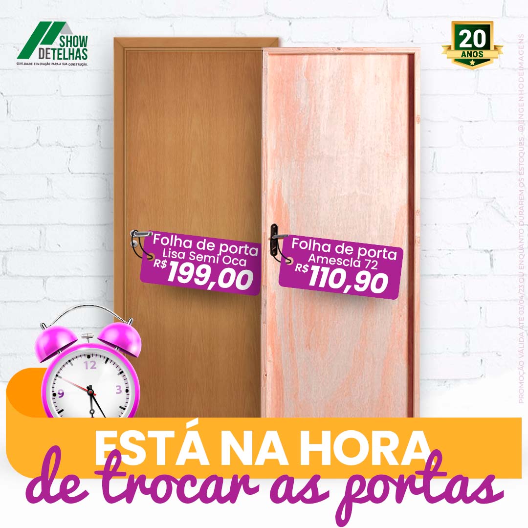 Está esperando o que para trocar de portas?