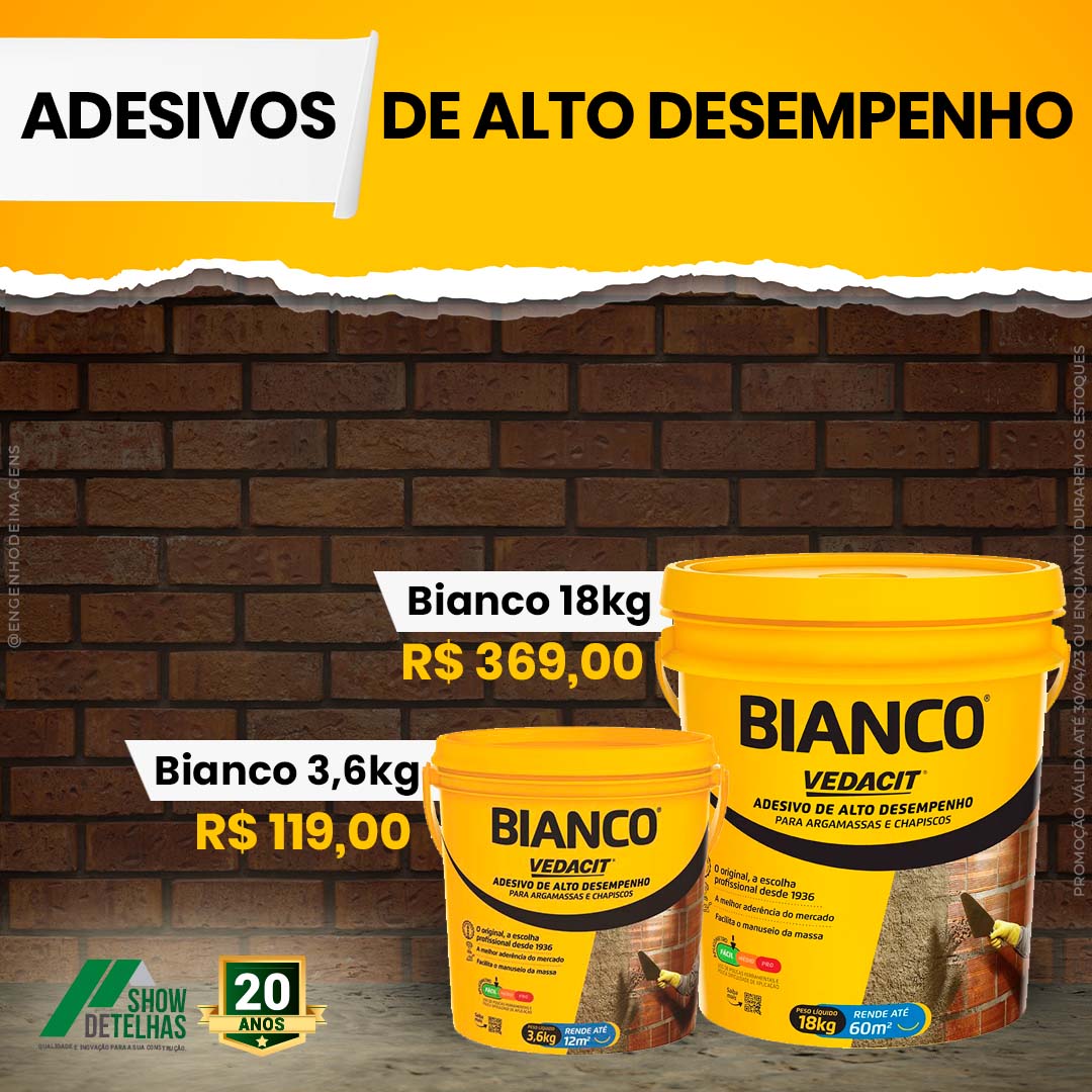 Aqui tem promoções SHOW para sua obra!