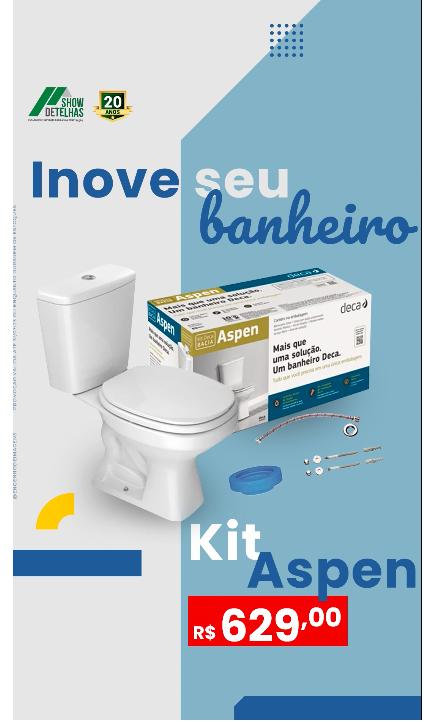 Transforme seu banheiro!