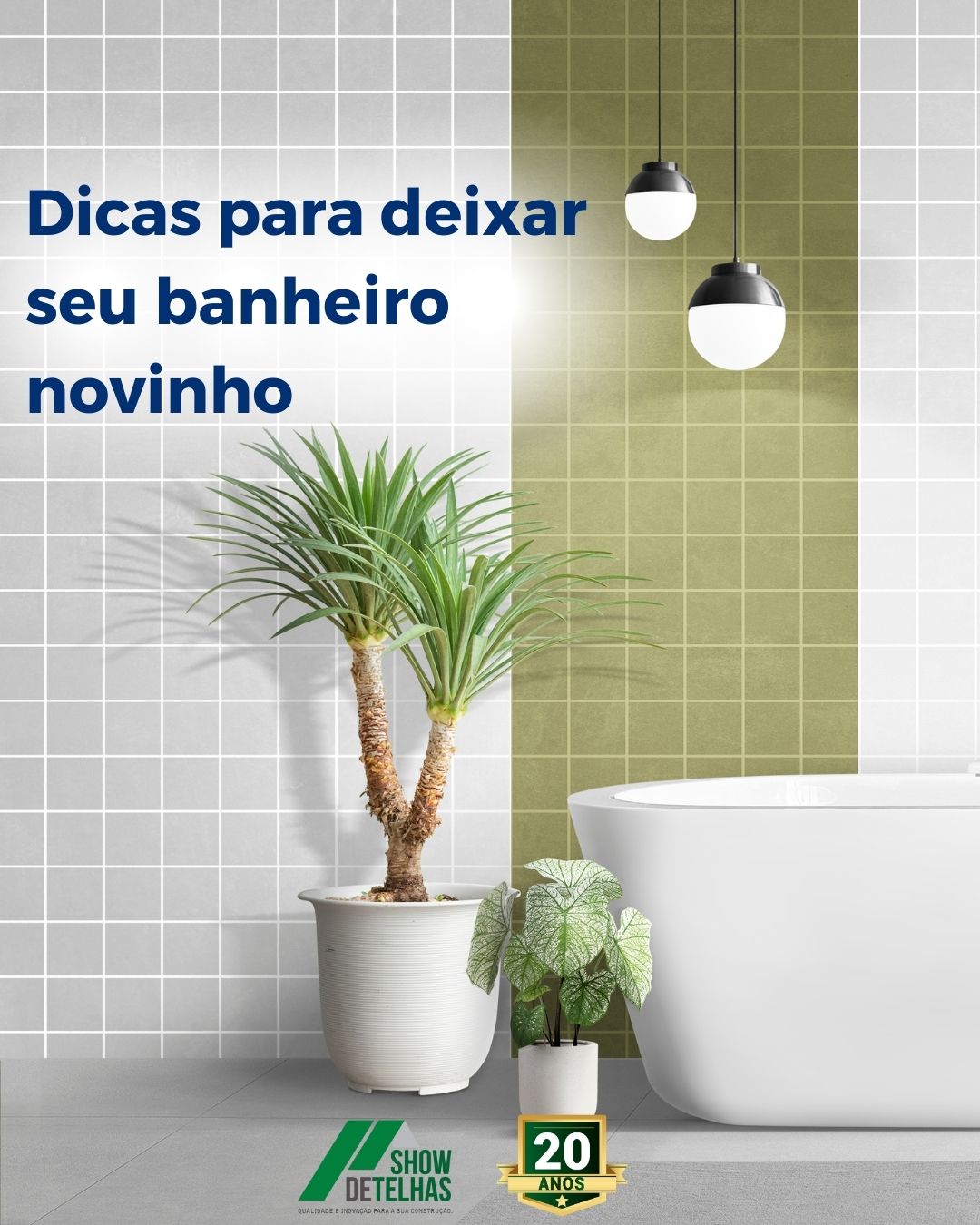 Renove seu banheiro com elegância e funcionalidade!