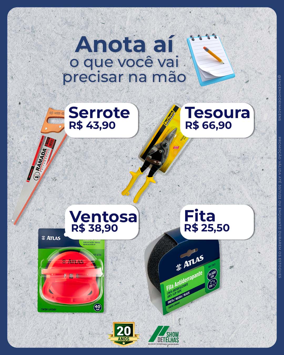 Todos os produtos que você precisa!