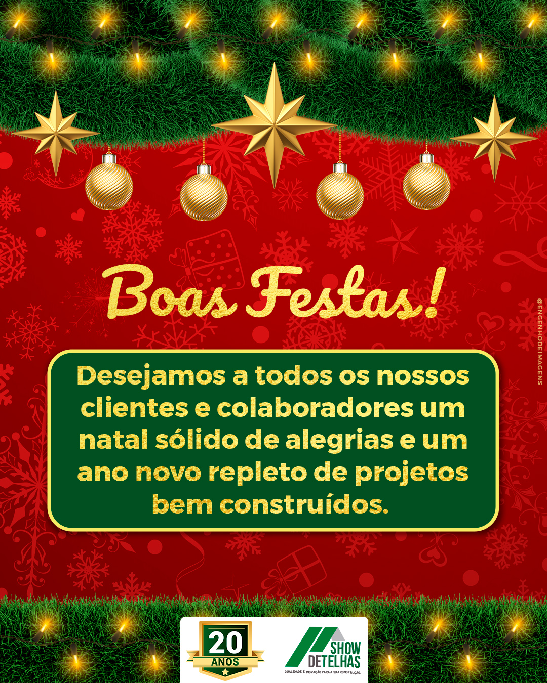 Boas festas!!