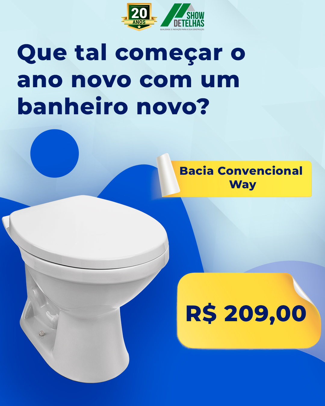 2024 chegou e a REFORMA do seu BANHEIRO também!