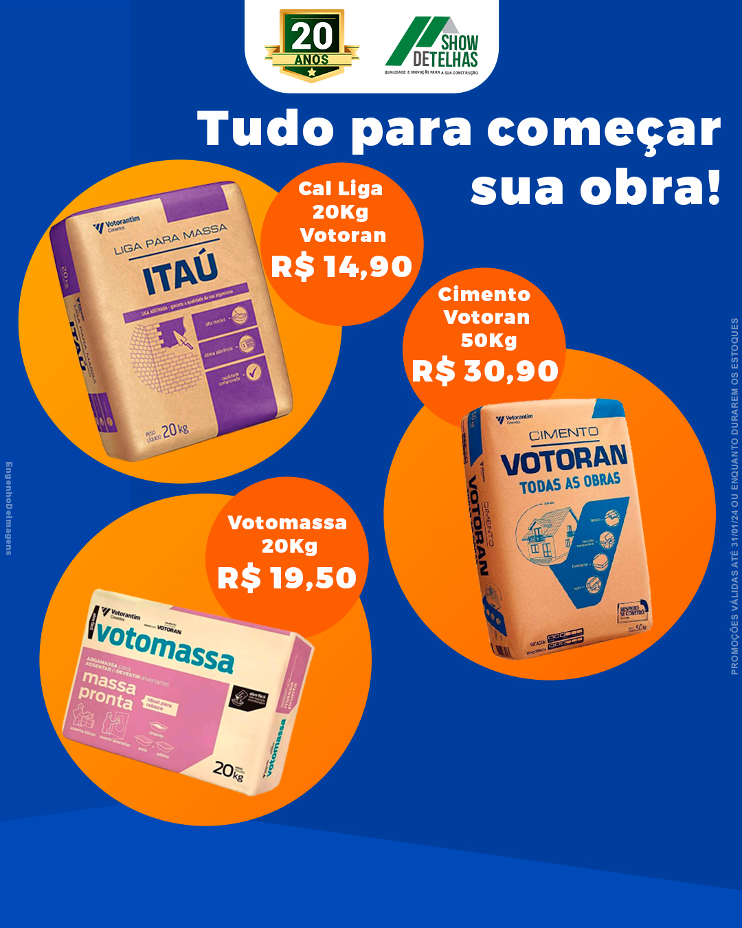 Construa com confiança e economia! 