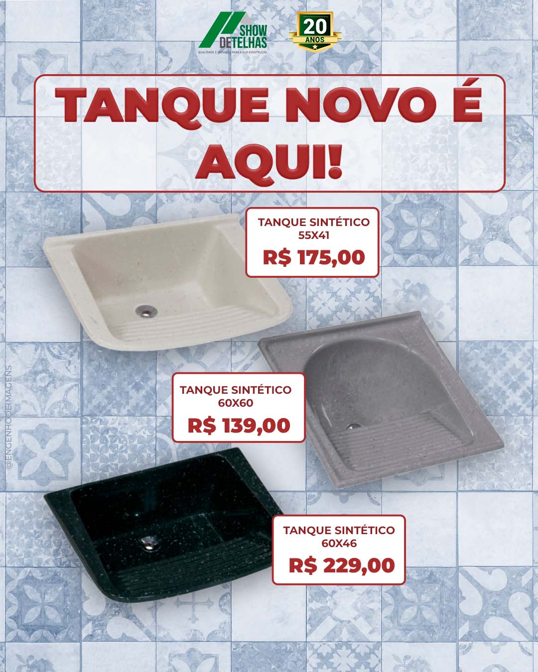 Tanques sintéticos: Elegância e funcionalidade!