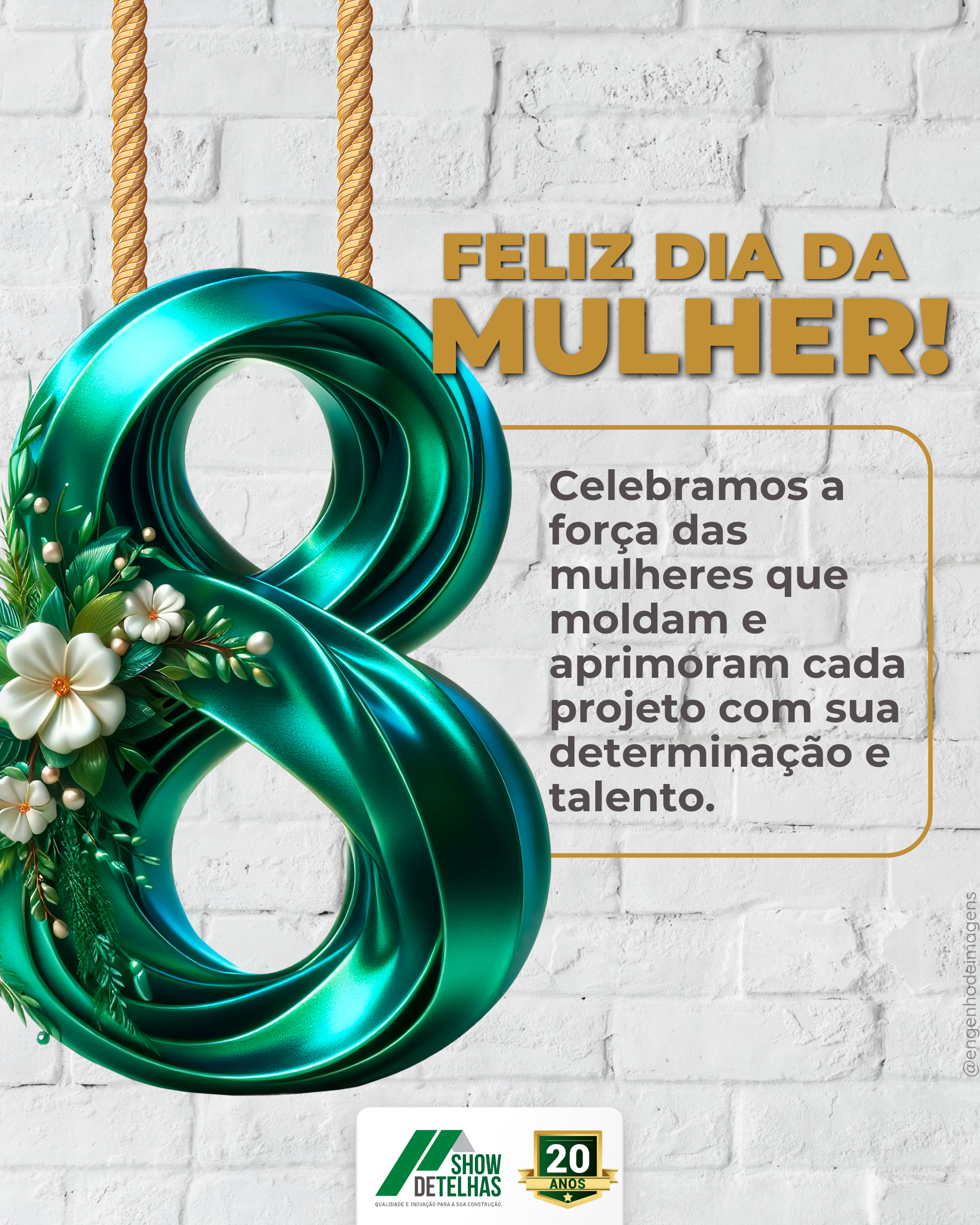 Dia internacional da mulher!