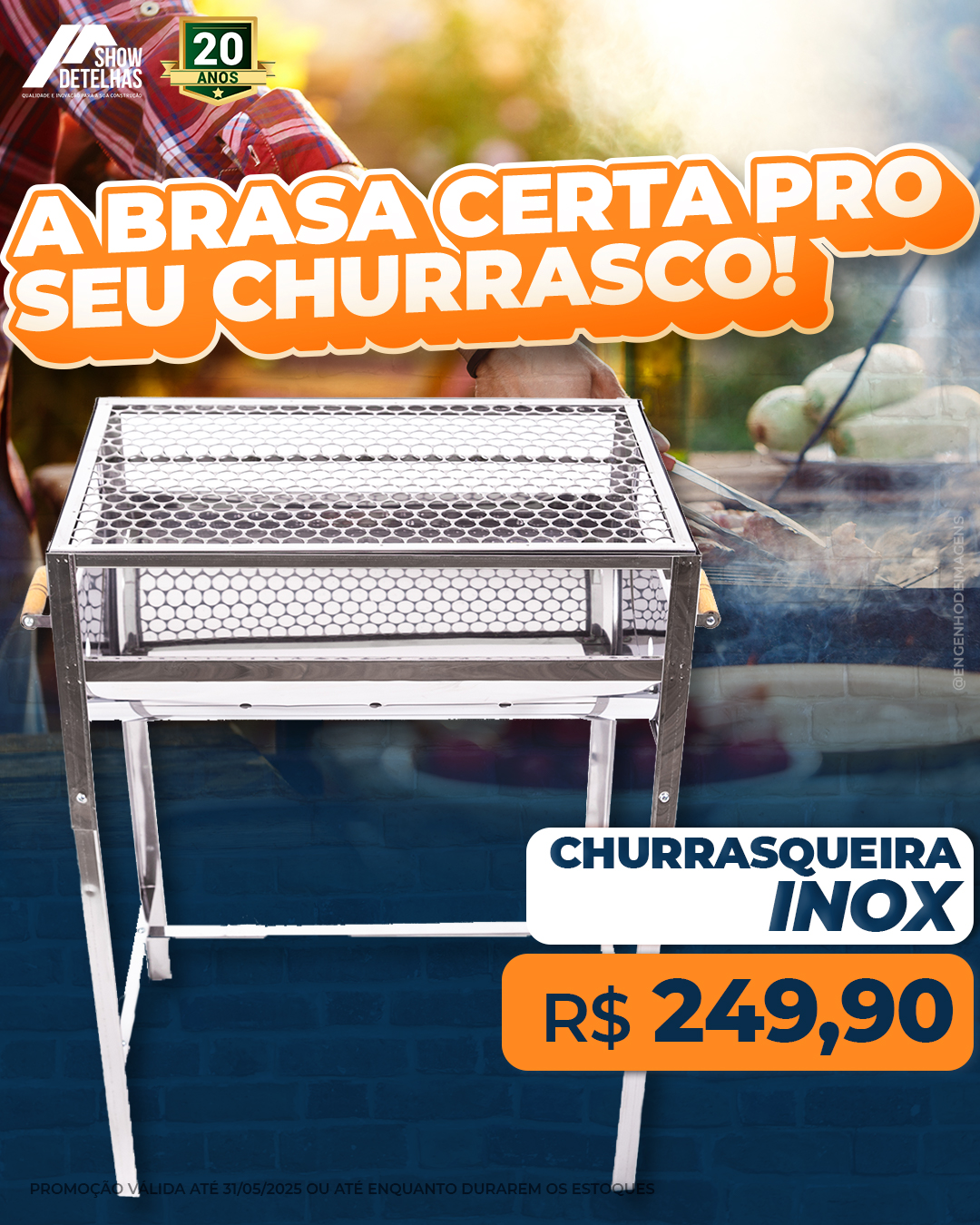 A brasa certa pro seu churrasco está aqui! A brasa certa pro seu churrasco está aqui!