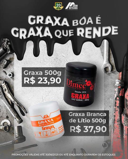 Precisando de uma graxa que realmente faz a diferença? Precisando de uma graxa que realmente faz a diferença?