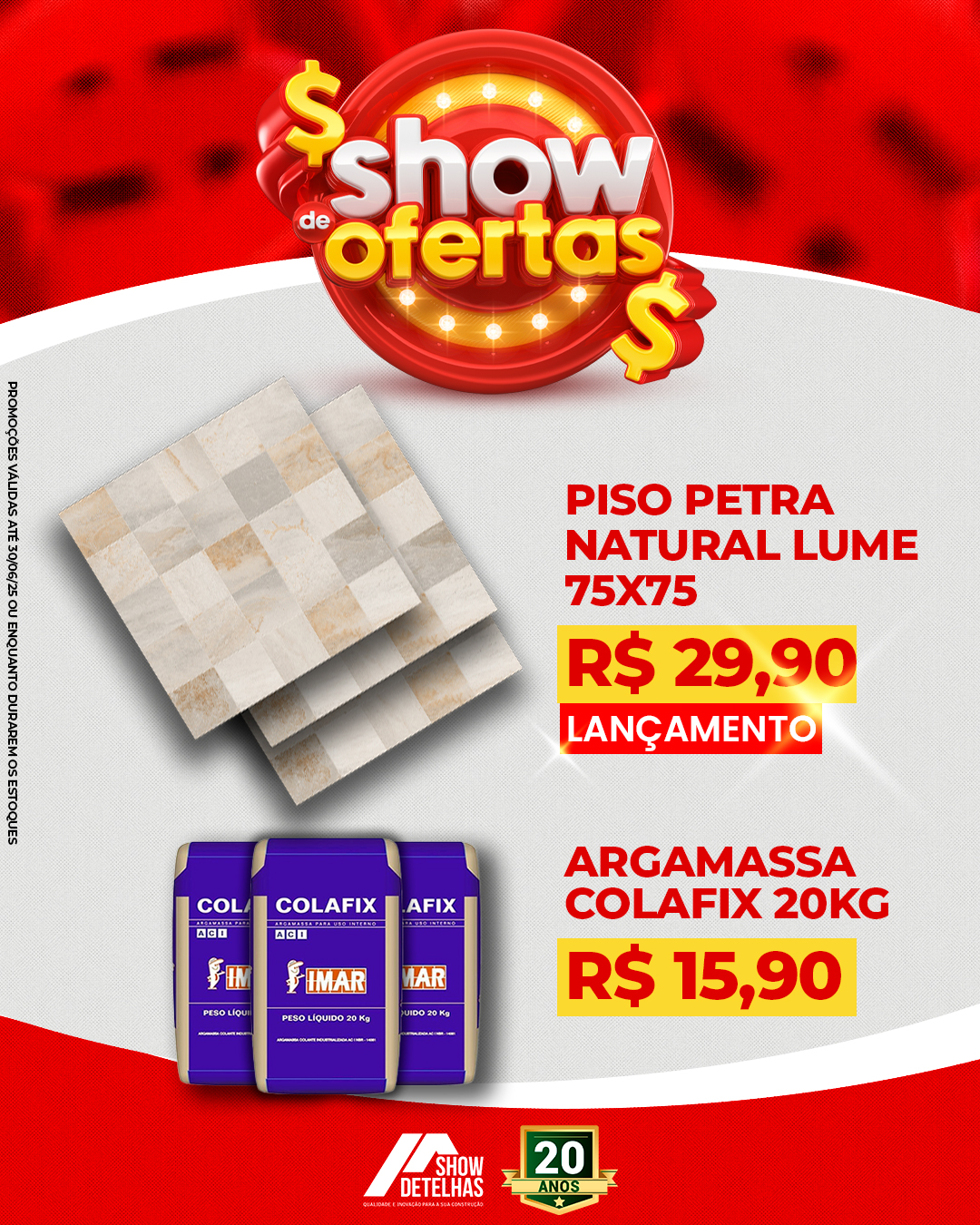  O SHOW DE OFERTAS CONTINUA!