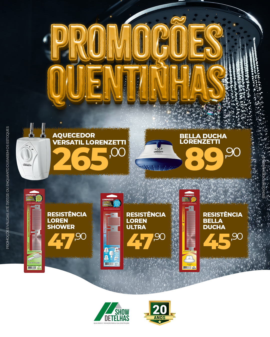  Nada pior que banho frio no inverno, né?