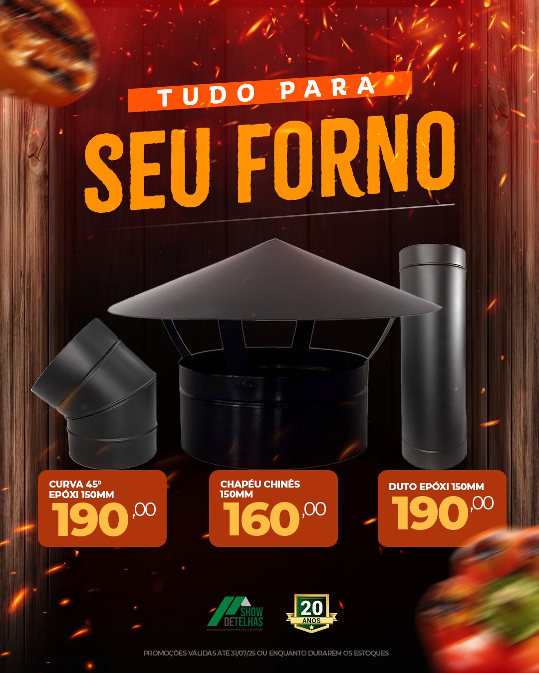  Mais eficiência, menos dor de cabeça no seu forno!