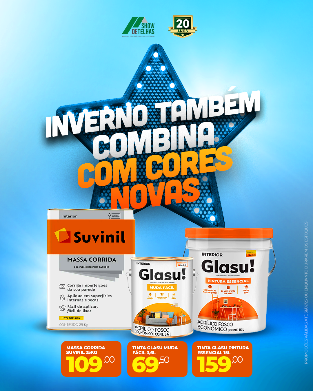 Sua casa está precisando de uma repaginada, mas o frio te desanima?