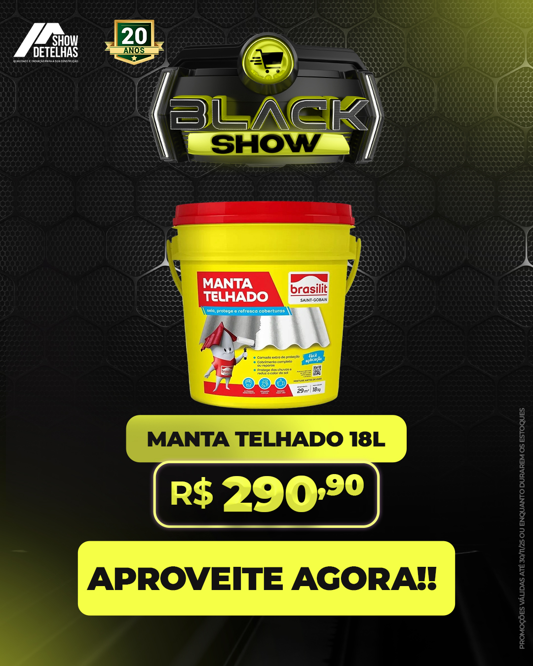 É hora de aproveitar a nossa BLACK SHOW!