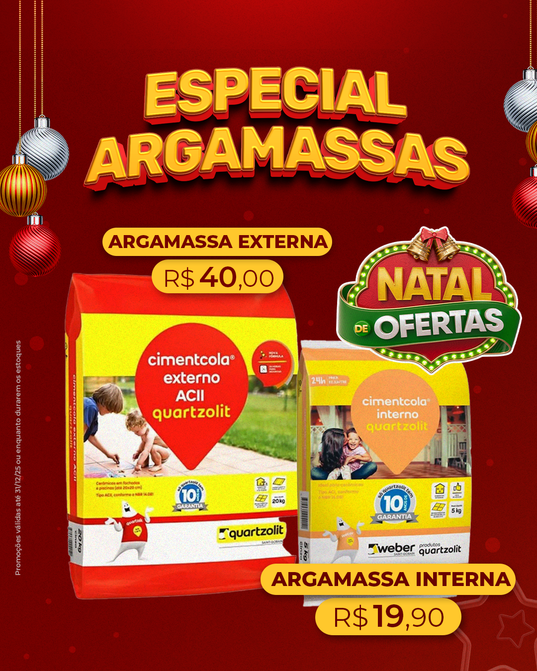 Imagine um Natal de obras prontas e acabamento perfeito... 