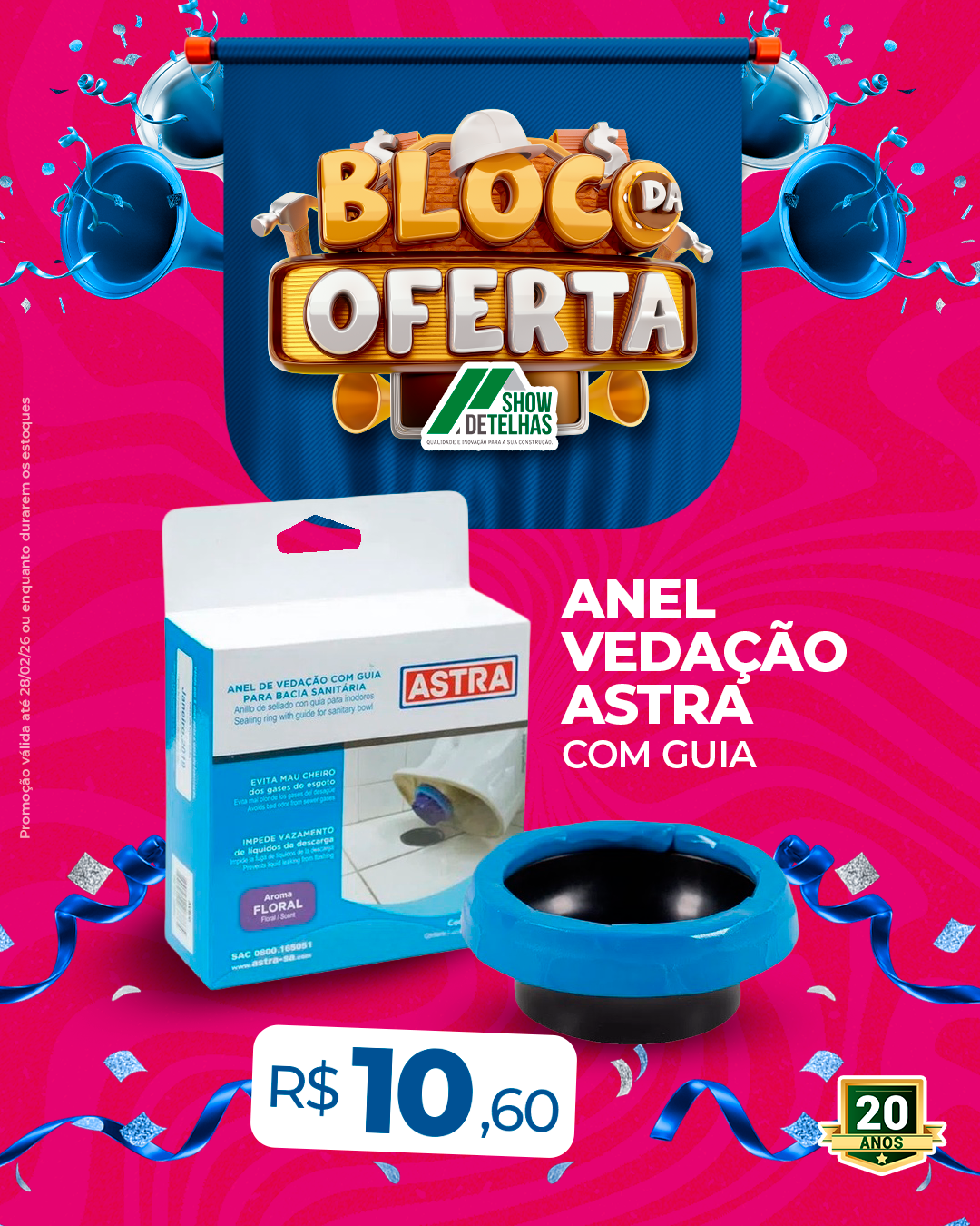 Prepare o seu bloco e deixe os vazamentos fora da folia! 