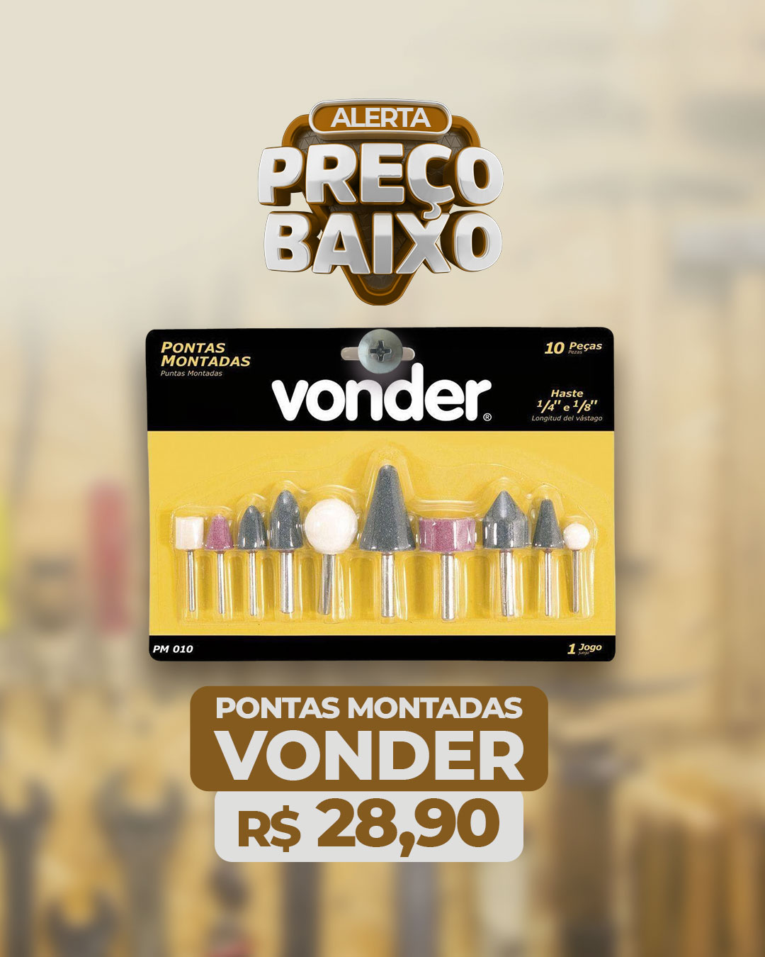 Equipar ou renovar seus materiais de trabalho ou sua caixa de ferramentas ficou mais barato. 