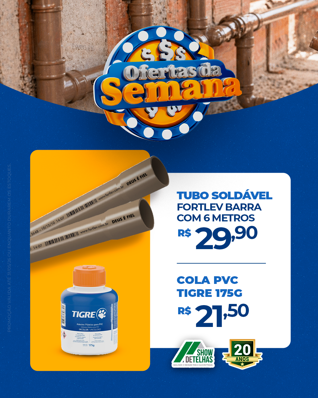 Garantir a máxima eficiência na sua instalação hidráulica exige materiais de alta resistência.