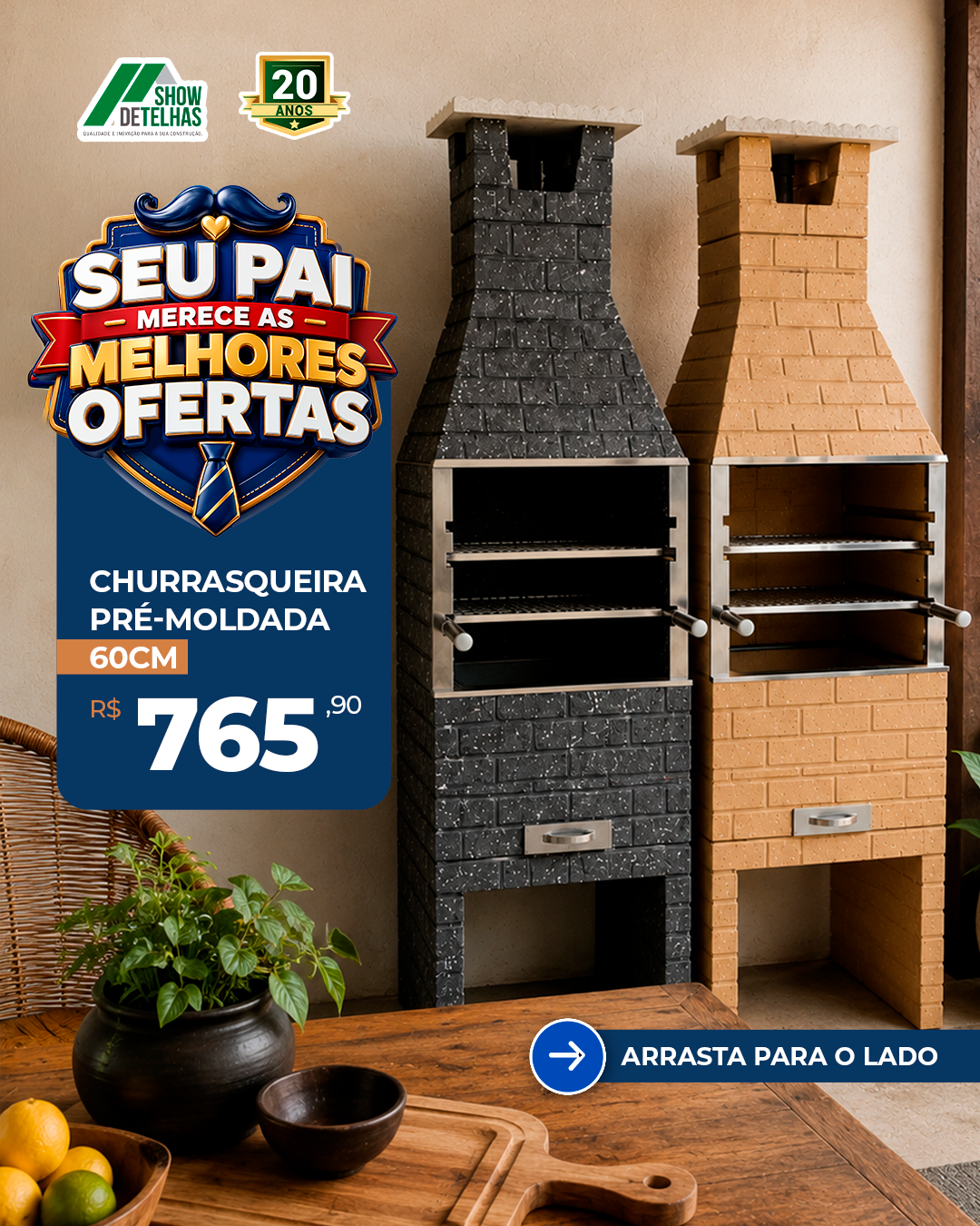 Neste "mês dos pais", aproveite ofertas especiais para preparar bons momentos em família!