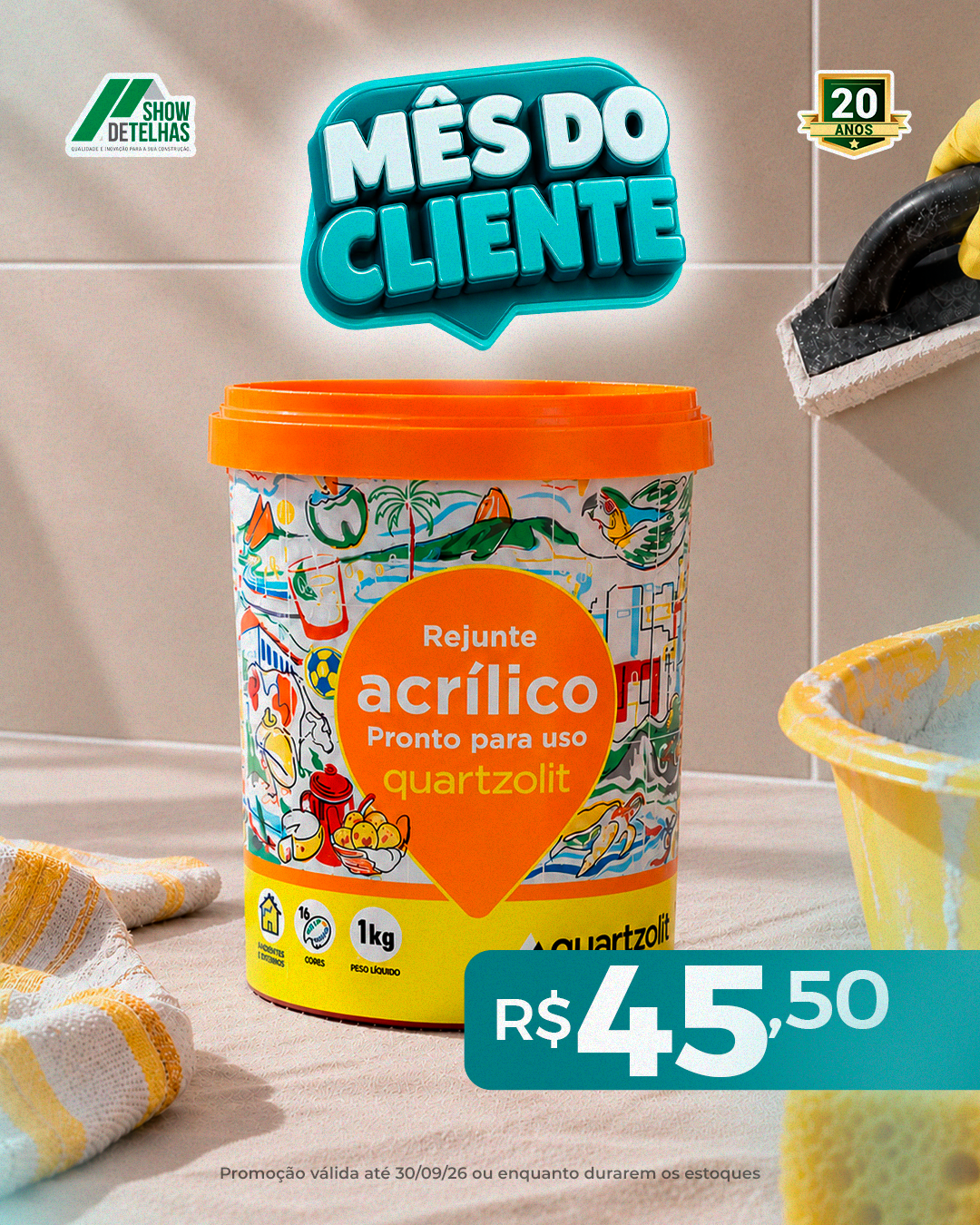 Se o acabamento da obra está pedindo atenção, essa pode ser a hora de resolver. 